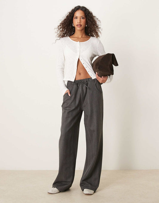 Tailored Jogger With Drawstring Waist