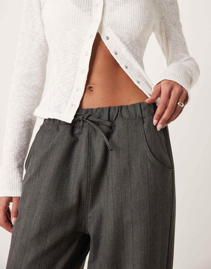 Tailored Jogger With Drawstring Waist