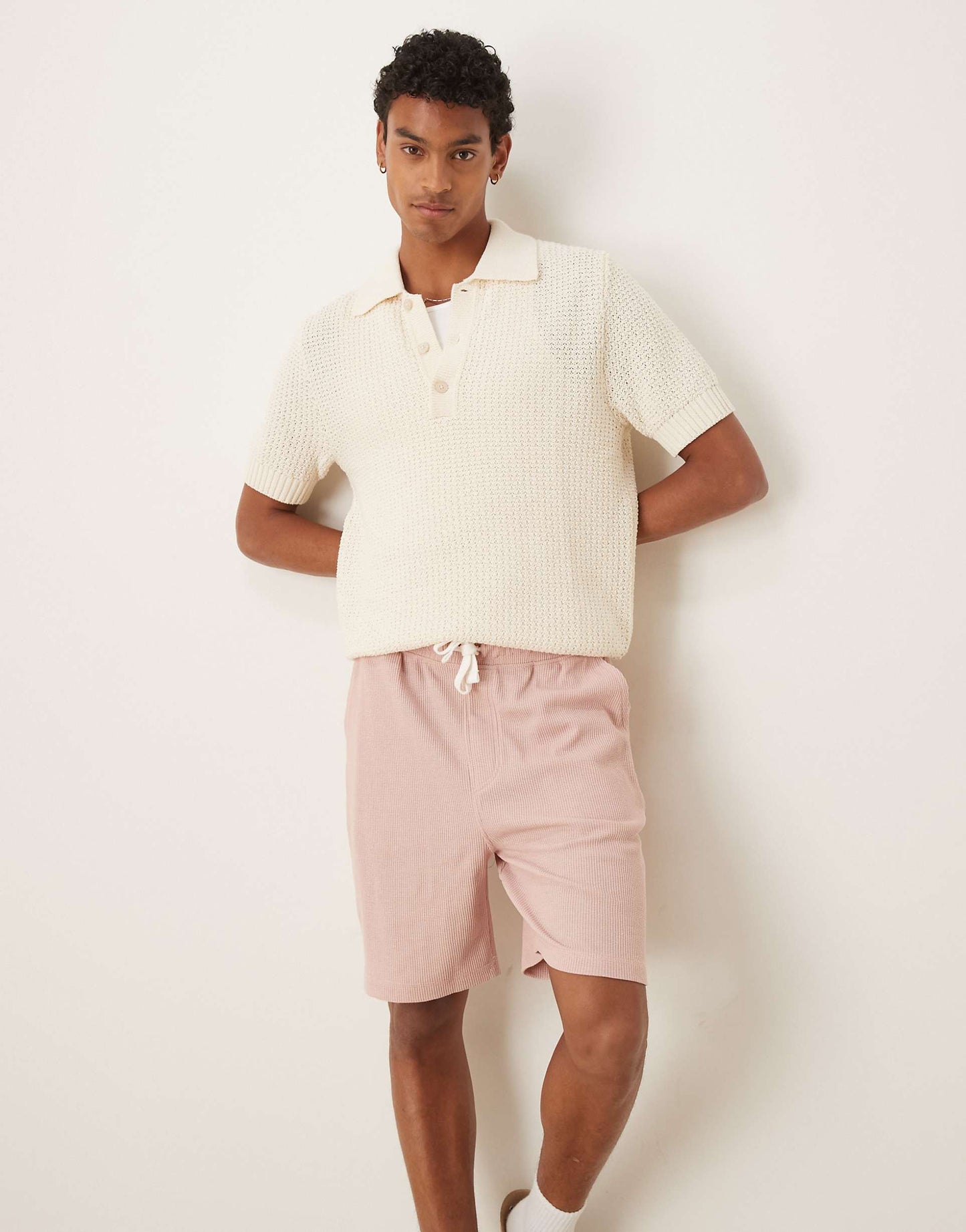 Oversized Waffle Short
