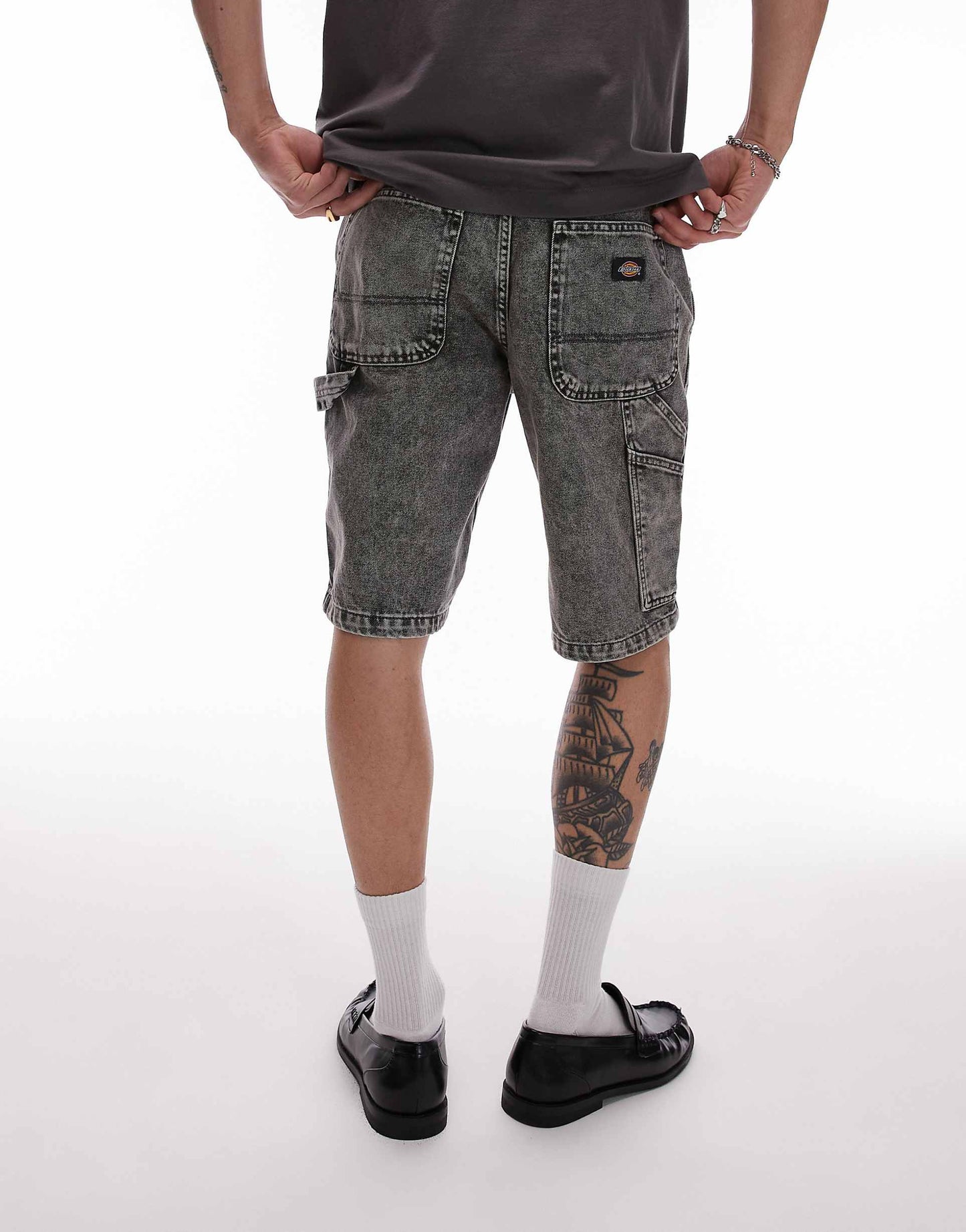 Garyville Regular Fit Carpenter Denim Shorts