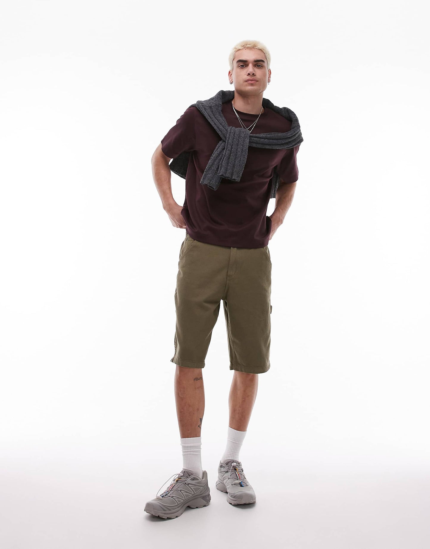 Garyville Regular Fit Carpenter Denim Shorts