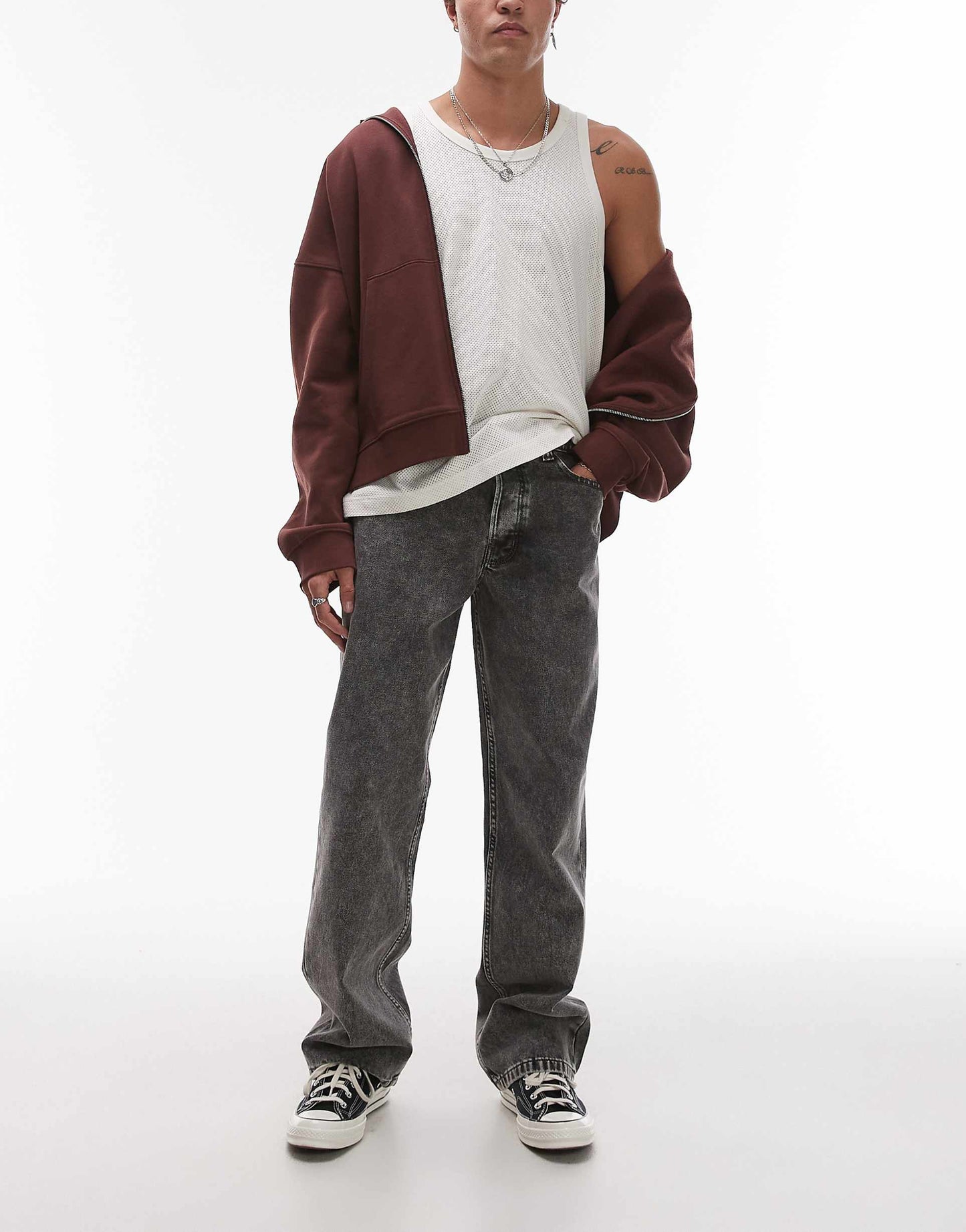 Thomasville Relaxed Baggy Fit Denim Jeans