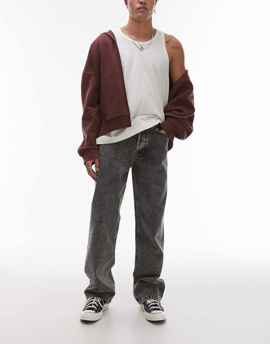Thomasville Relaxed Baggy Fit Denim Jeans
