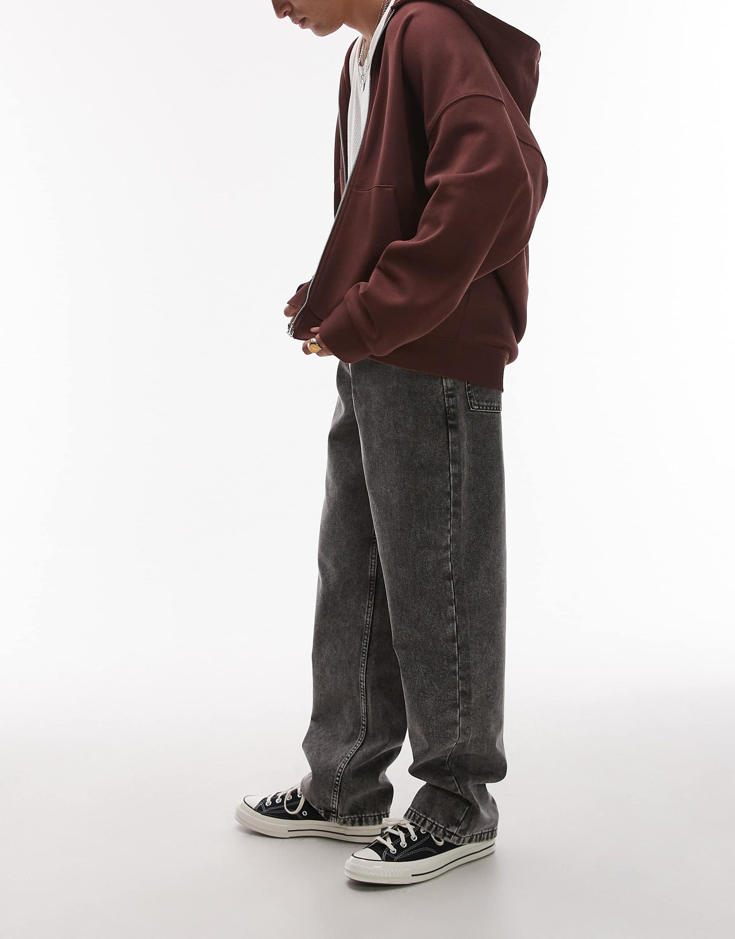 Thomasville Relaxed Baggy Fit Denim Jeans