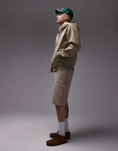 Duck Canvas Hooded Unlined Jacket