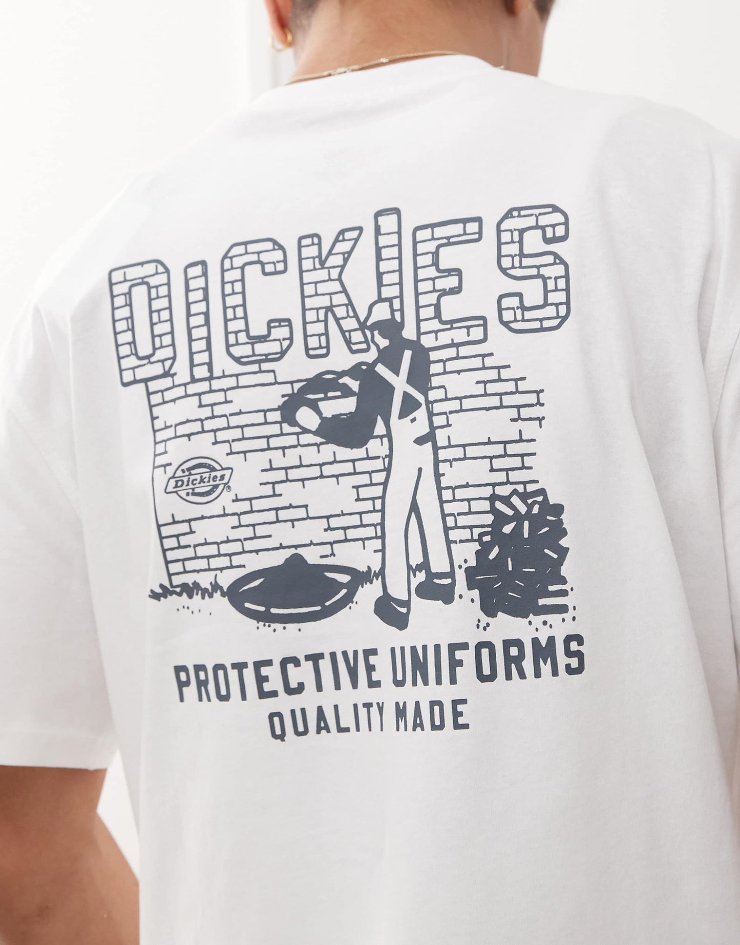 Bricklane Graphic Back Print T-Shirt