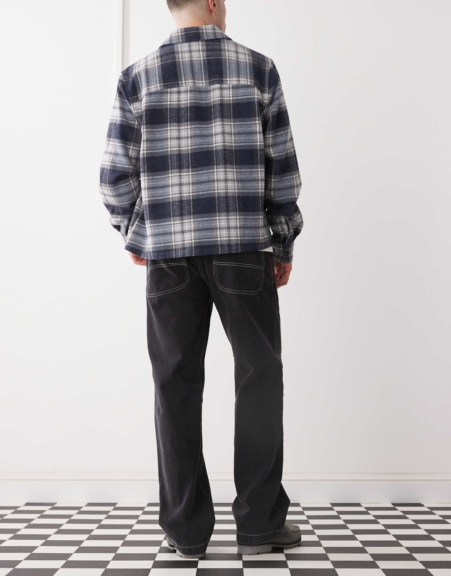 Double Knee Baggy Denim Jeans