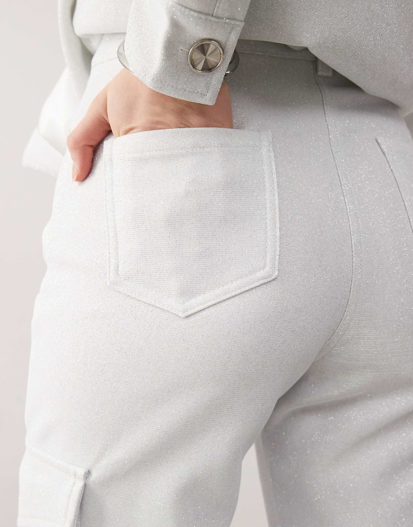 Straight Leg Utility Trousers Co-Ord