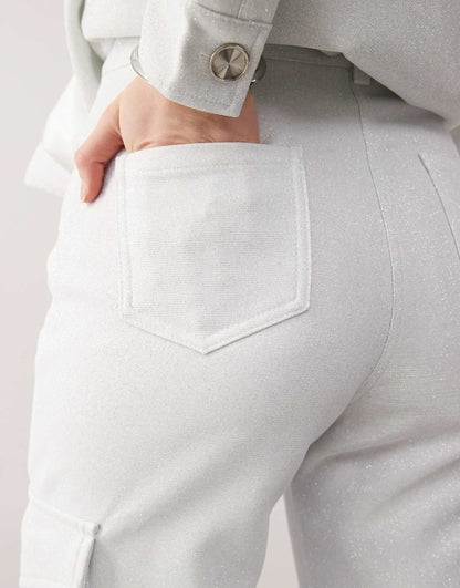 Straight Leg Utility Trousers Co-Ord