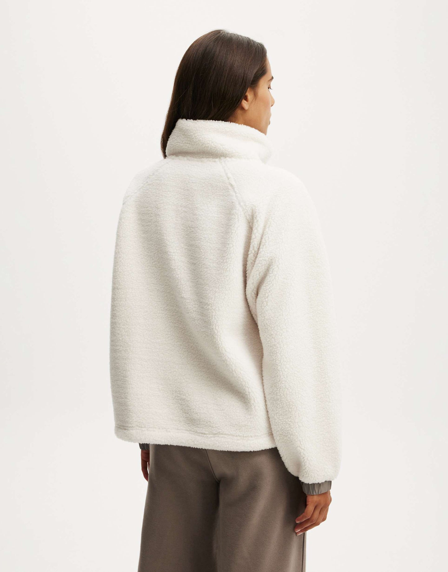 Balance Half Zip Sherpa Pullover Jacket