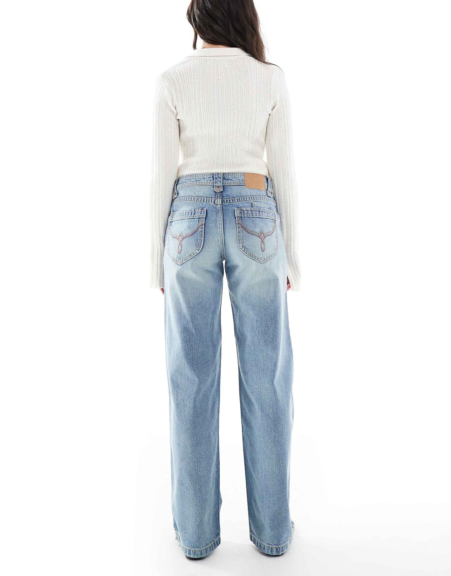 Low Rise Straight Jean