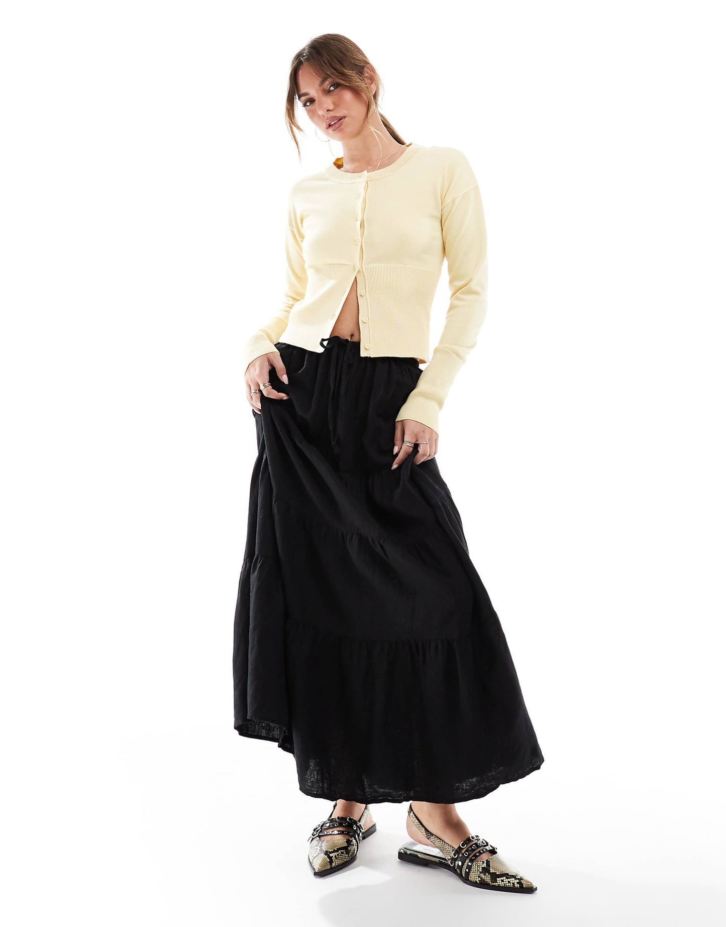 Haven Tiered Maxi Skirt