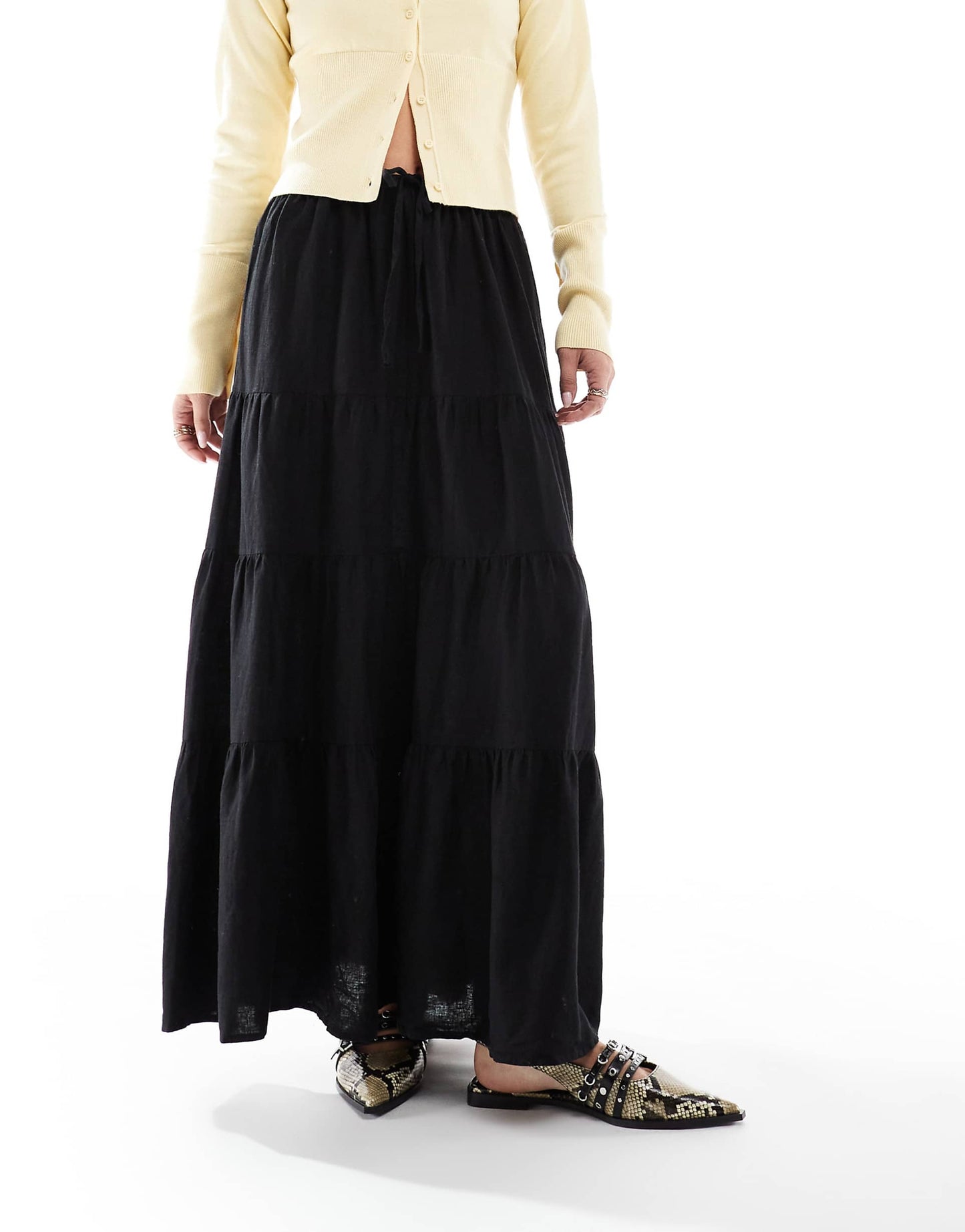 Haven Tiered Maxi Skirt