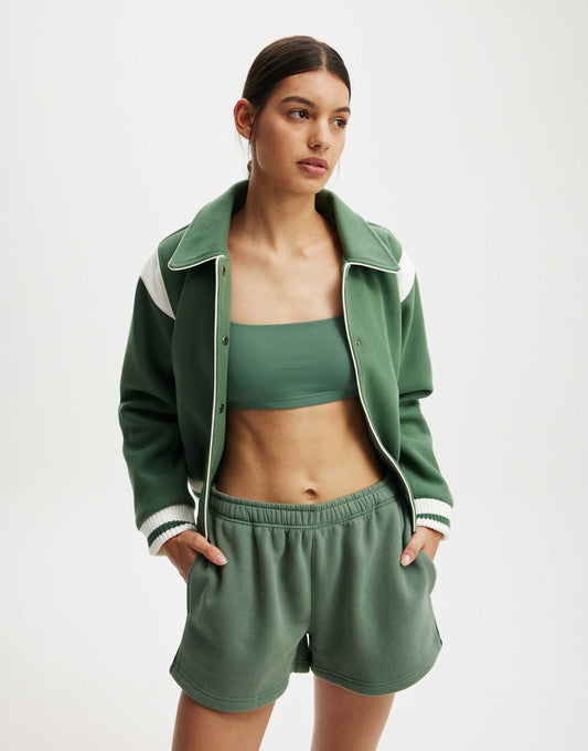 On Field Panelled Bomber Jacket