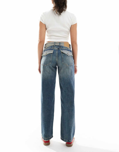 Low Rise Straight Jean