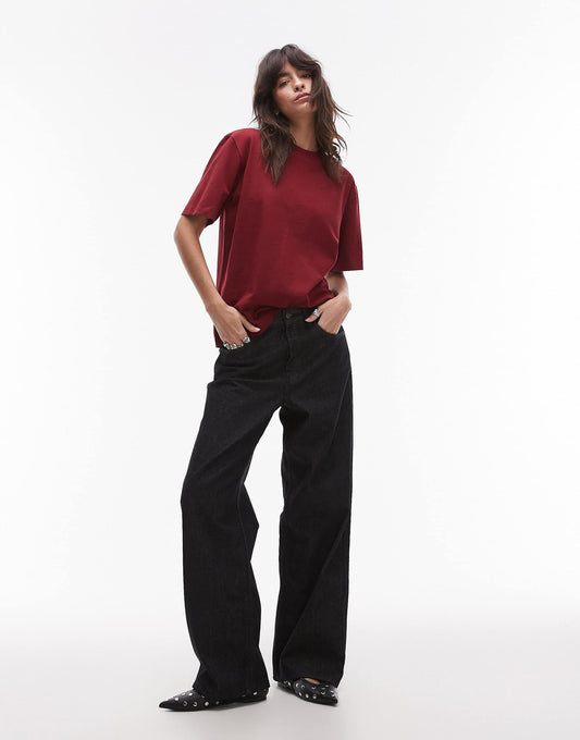 Ember Low Rise Wide Leg Jean