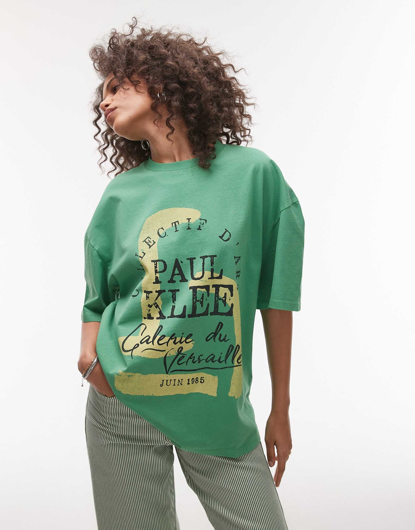 Graphic Licence Paul Klee Oversized Tee