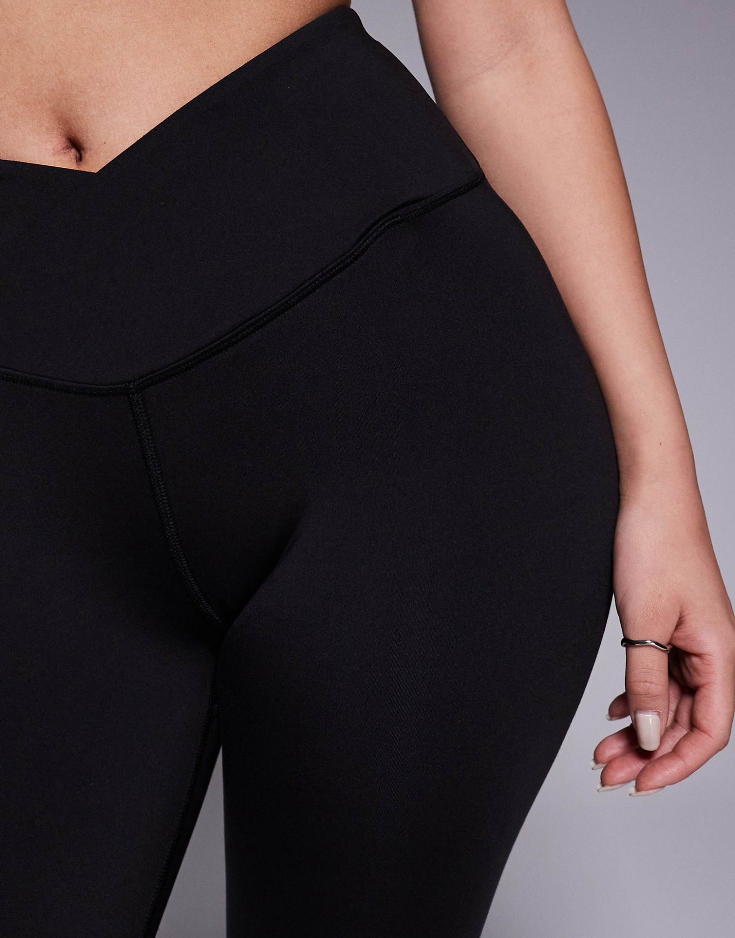 Hourglass Soft Touch Wrap Waist Yoga Legging