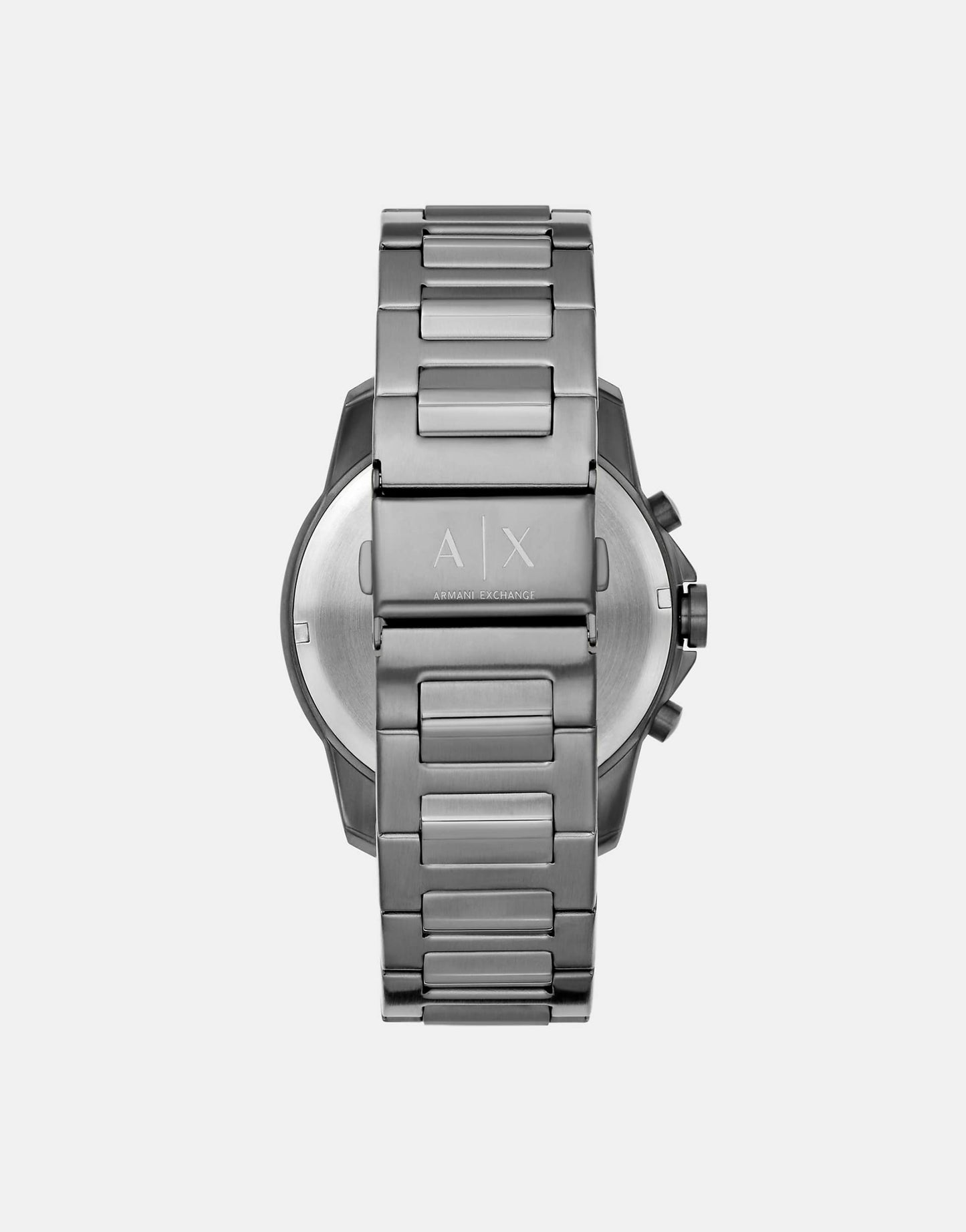 Chronograph Gunmetal Stainless Steel Watch