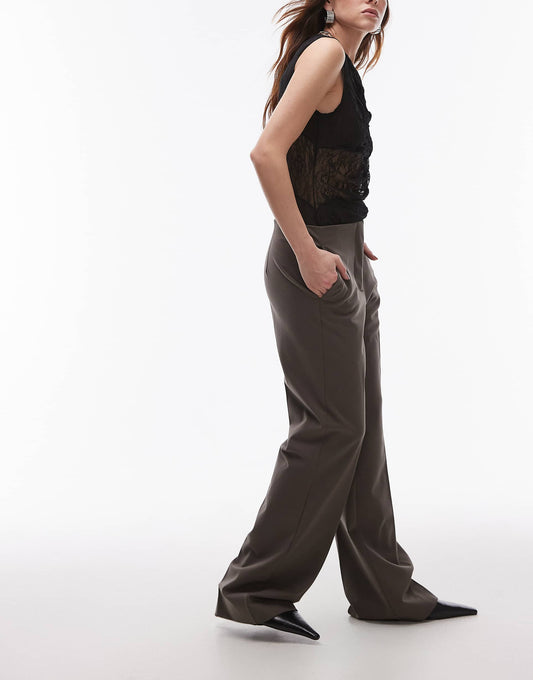 Pleat Front Tailored Trouser