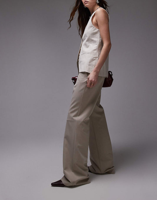 Pleat Front Tailored Trouser