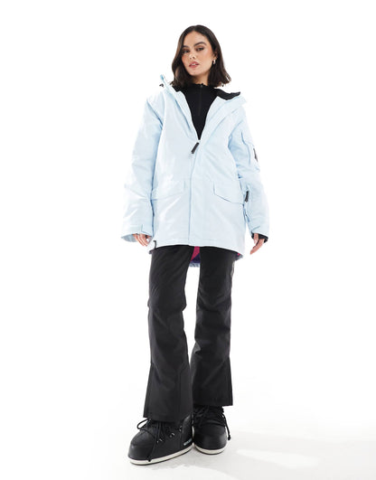 Yeh Man Ski Jacket Ice Blue