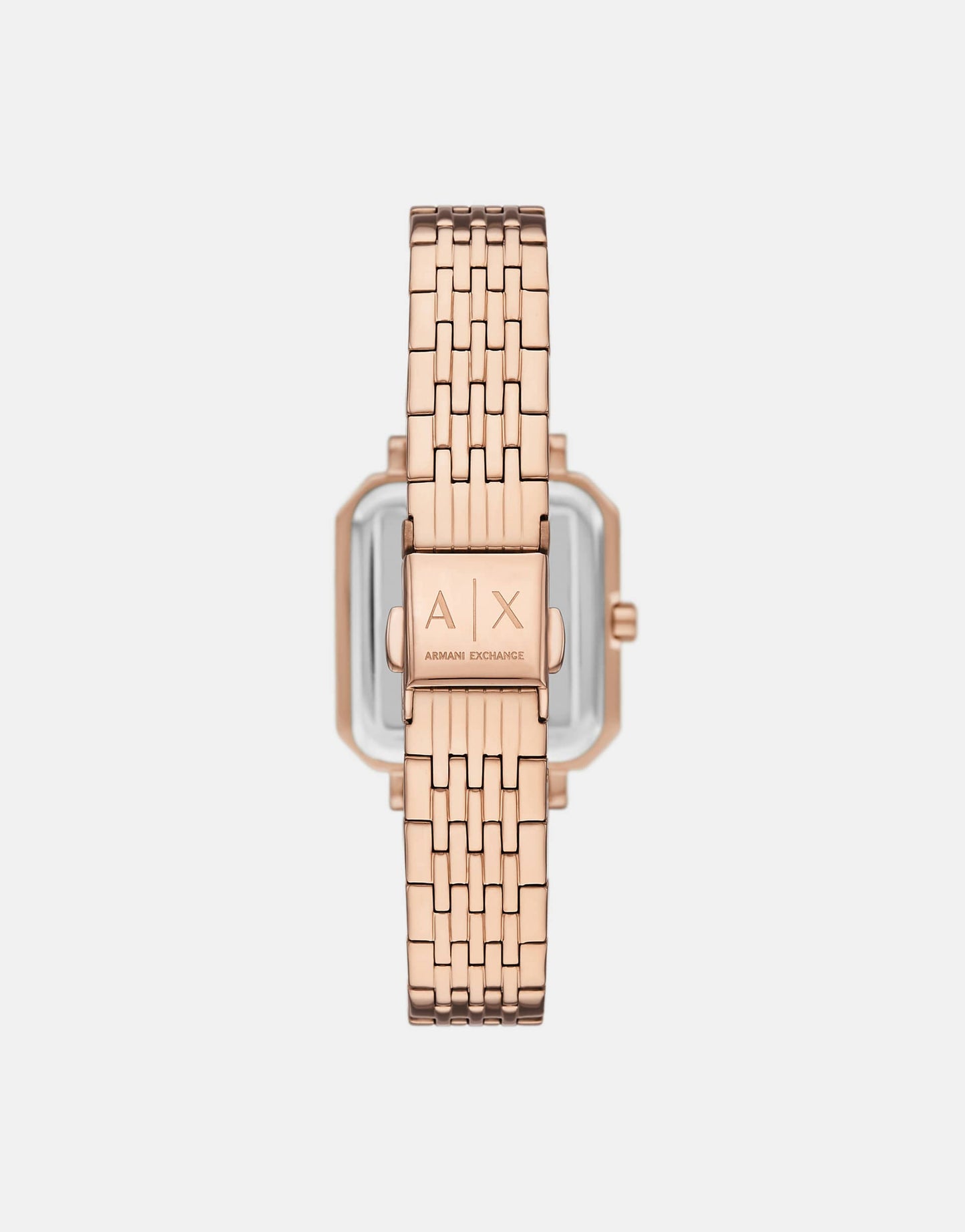 Three-Hand Rose Gold-Tone Stainless Steel Watch And Bracelet Set