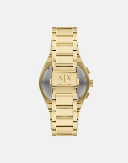 Chronograph Gold-Tone Stainless Steel Watch
