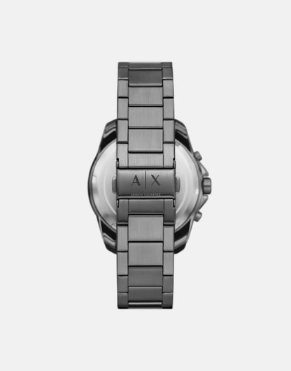 Chronograph Gunmetal Stainless Steel Watch