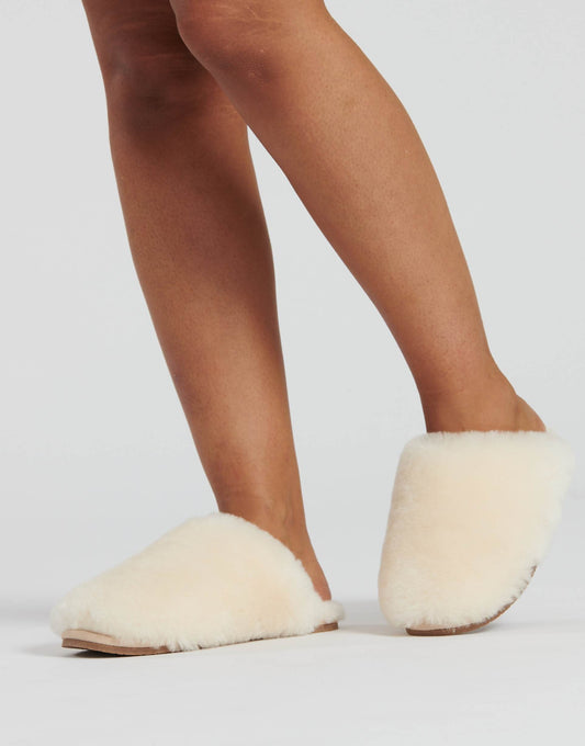 Real Sheepskin Fluffy Mules