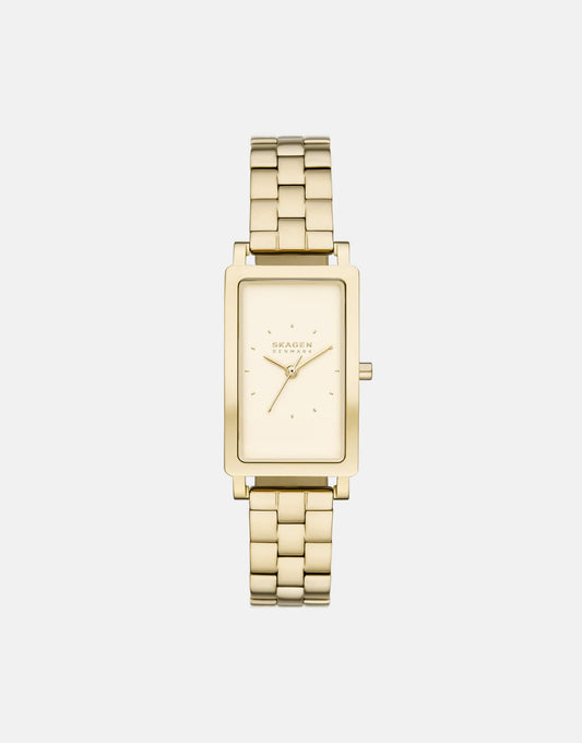 Women'S Hagen Lille Three-Hand, Gold Stainless Steel Watch, Skw3098