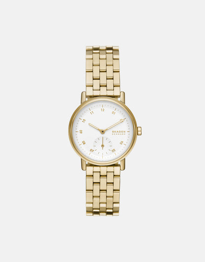 Women'S Kuppel Lille Two-Hand Sub-Second, Gold Stainless Steel Watch, Skw3102