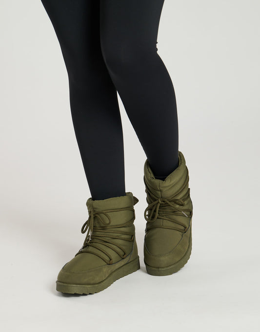 Lace Up Mini Boot