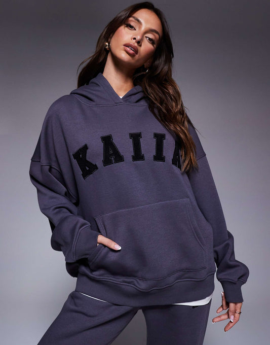 Logo Oversized Hoodie Co-Ord