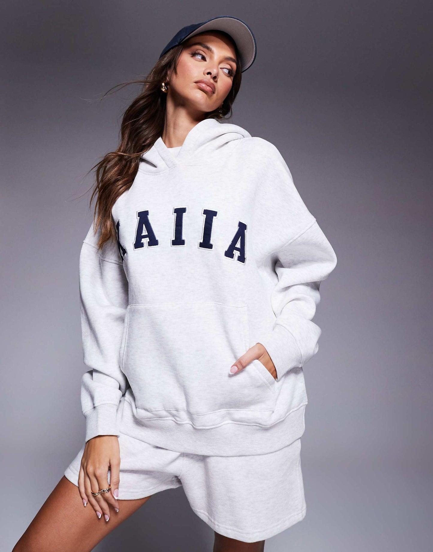 Embroidered Logo Hoodie Co-Ord