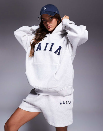 Embroidered Logo Sweat Shorts Co-Ord