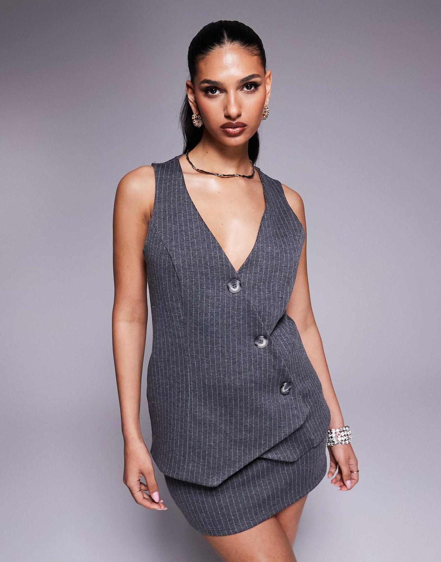 Asymmetric Waistcoat