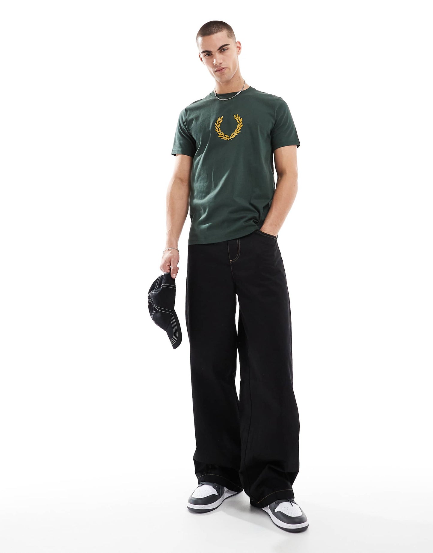 Textured Laurel Wreath T-Shirt