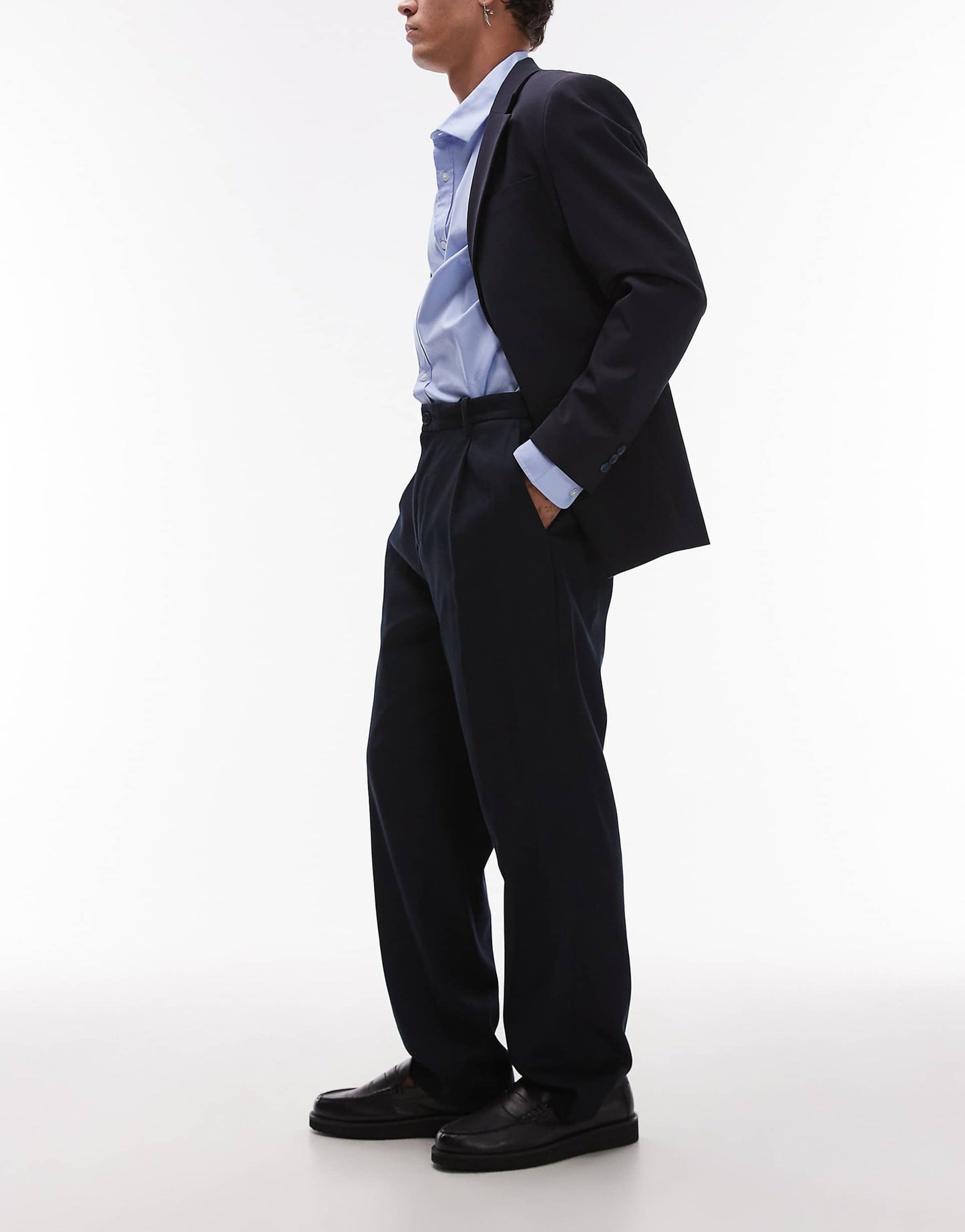Elasticated Waist Tailored Trouser