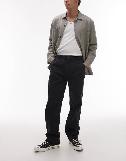 Regular Fit Tailored Trouser With Drawstring