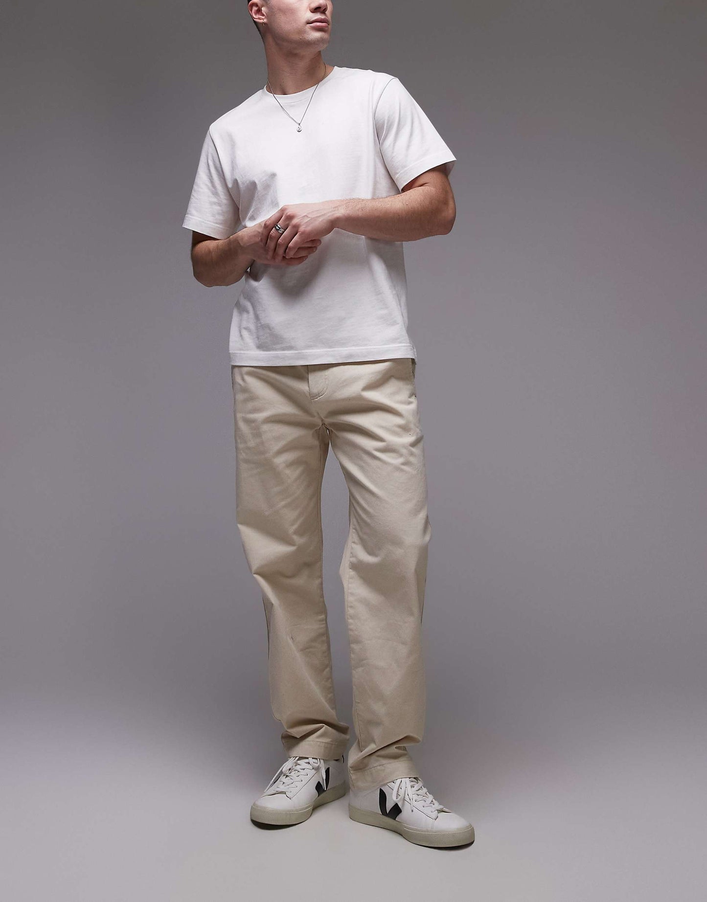 Regular Fit Tailored Trouser With Drawstring