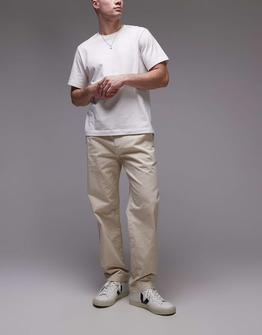 Regular Fit Tailored Trouser With Drawstring