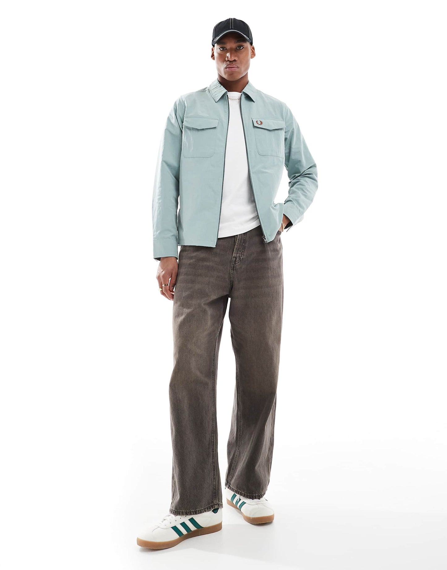 Technical Zip Through Overshirt