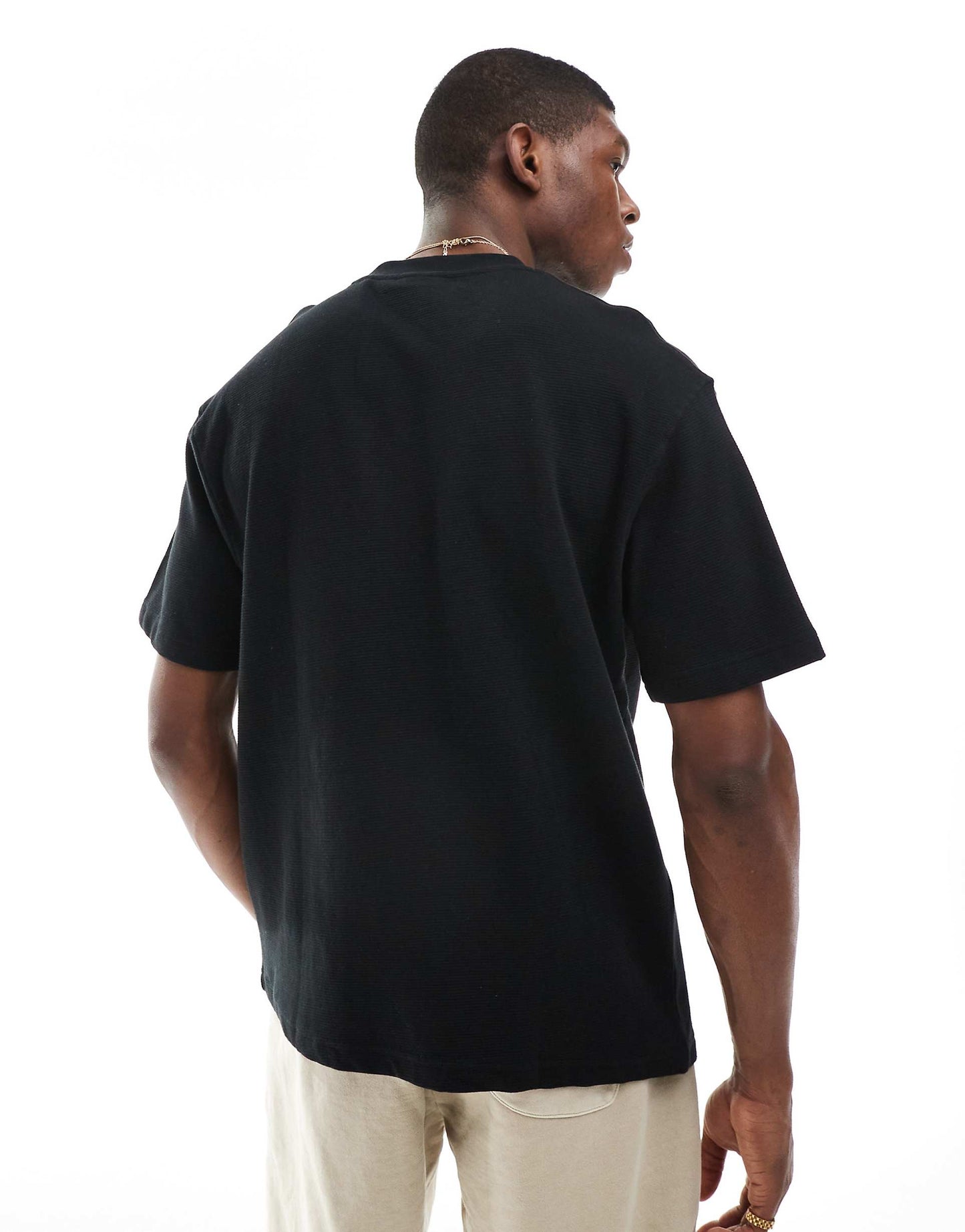 Textured Ottoman T-Shirt
