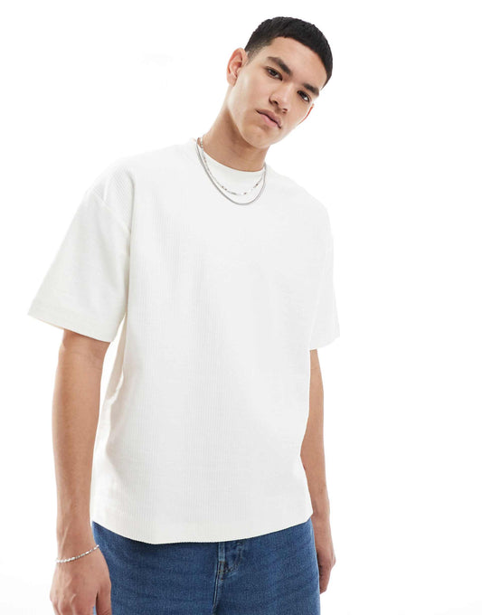 Textured Ottoman T-Shirt