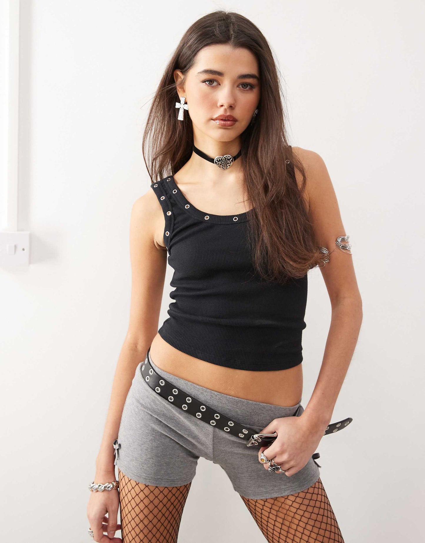 Dax Eyelet Tank Top