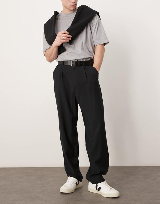 Loose Skater Fit Smart Trousers