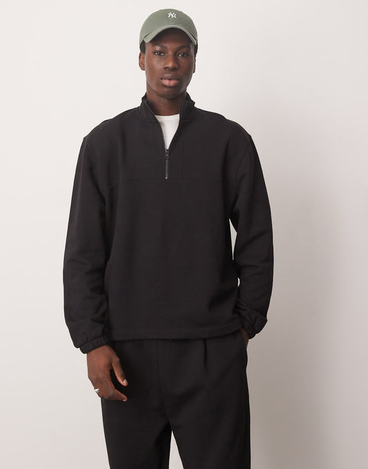 Co-Ord Oversized Quarter Zip Sweatshirt