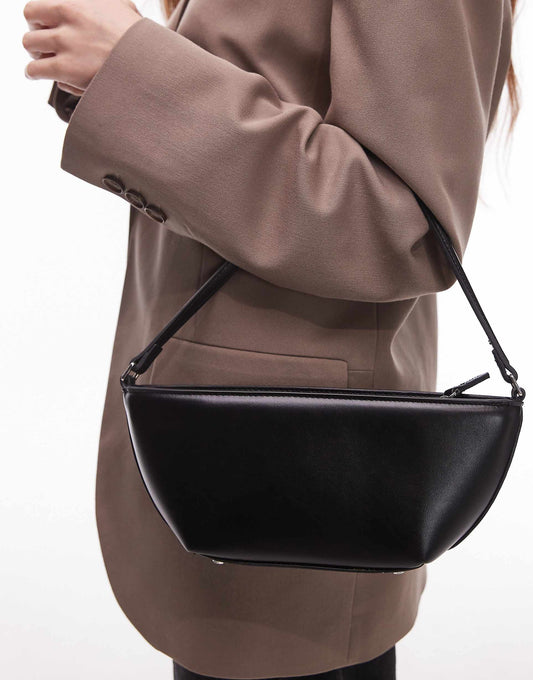 Squared Round Shoulder Bag