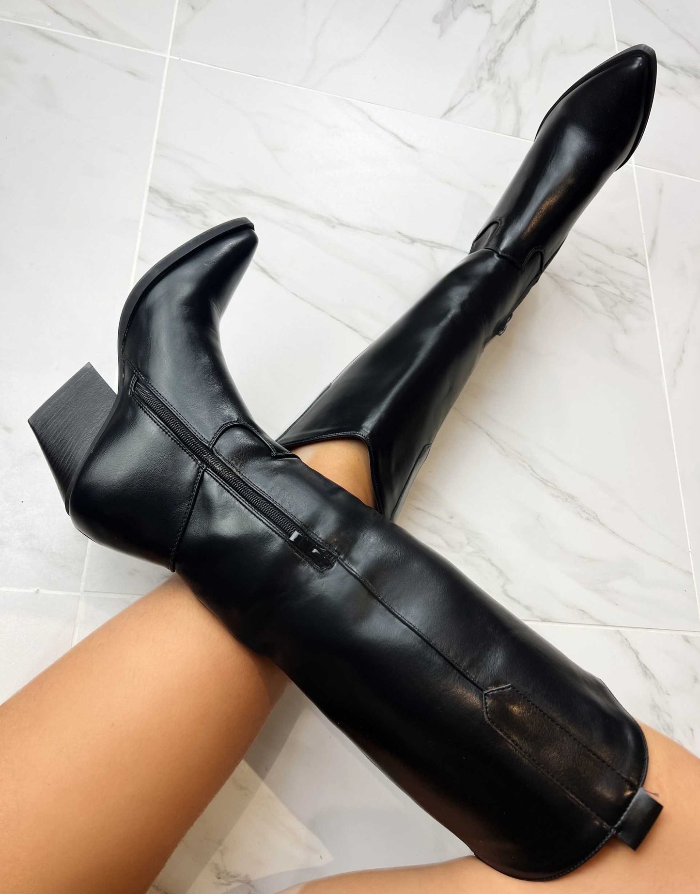 Cowboy Western Knee Boots